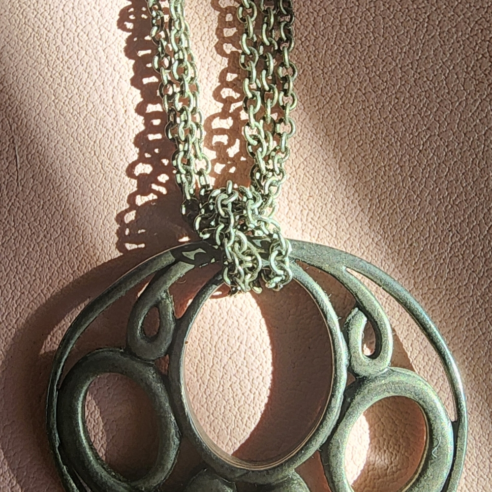 Necklace and earrings